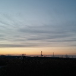 여명의 비행 | 공릉천 아침풍경