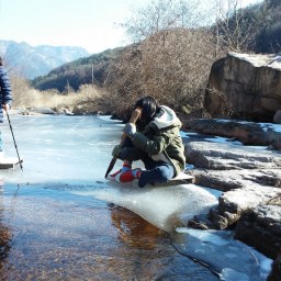 썰매보다 더 좋은 얼음 | 시골집 풍경
