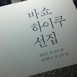 바쇼 하이쿠 선집 | 보이는 것 모두 꽃 생각하는 것 모두 달