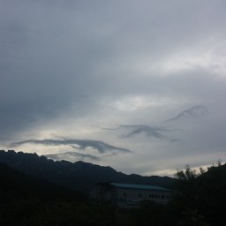 속리산 구름산 | 저녁 풍경