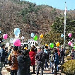 2018 화북중학교 입학식 | 풍선 하나 사람 하나
