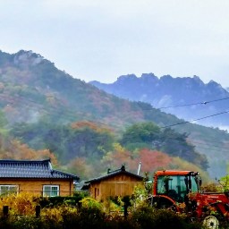 가을아침풍경 | 내유천지(內有天地)