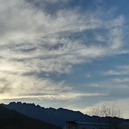 이보다 좋을 순 없다 | 우복동 하늘 풍경