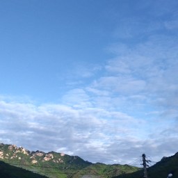 힘찬 용오름의 아침 | 우복동 아침풍경