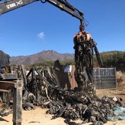 이곳은 쓰레기집하장이 아닙니다! | 영농폐비닐공동집하장